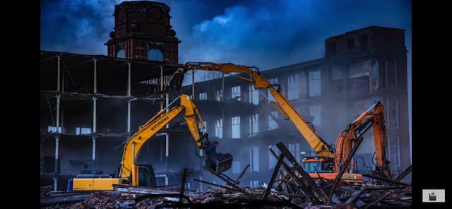 Vale Park Demolition