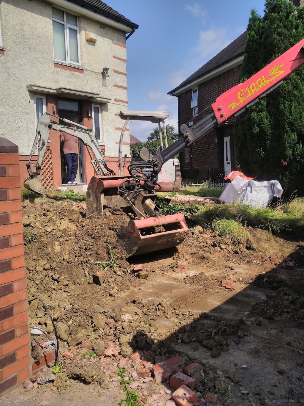 Harry's Excavation ltd , Rotherham Sheffield Mini digger dumper hire, Demolition, groundwork, Grab lorry hire