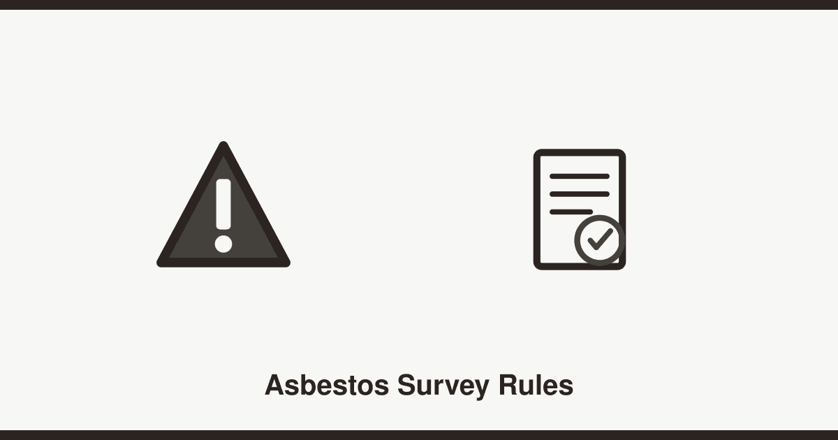 Asbestos surveys before demolition: what UK law actually requires