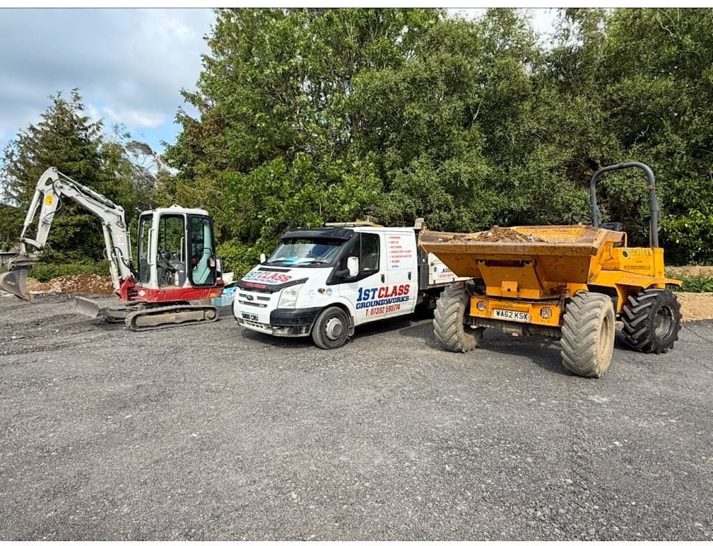 1st Class Groundworks & Waste disposal