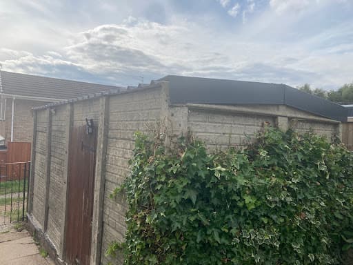 Asbestos Roof Renewal — Customer photo