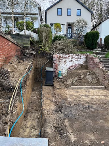 Harry's Excavation ltd , Rotherham Sheffield Mini digger dumper hire, Demolition, groundwork, Grab lorry hire — Customer photo