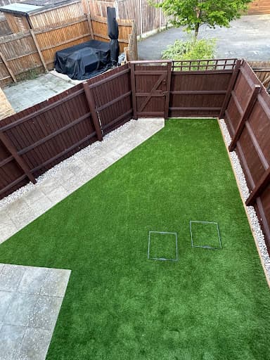 The Land Works | Landscaping | Groundworks | Artificial grass — Customer photo