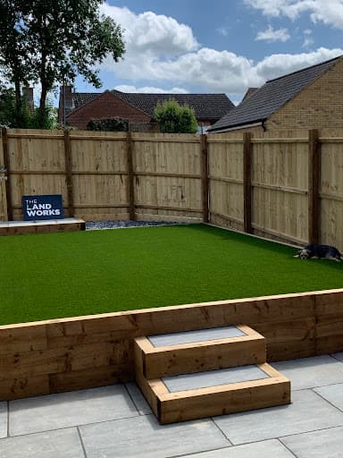 The Land Works | Landscaping | Groundworks | Artificial grass — Customer photo